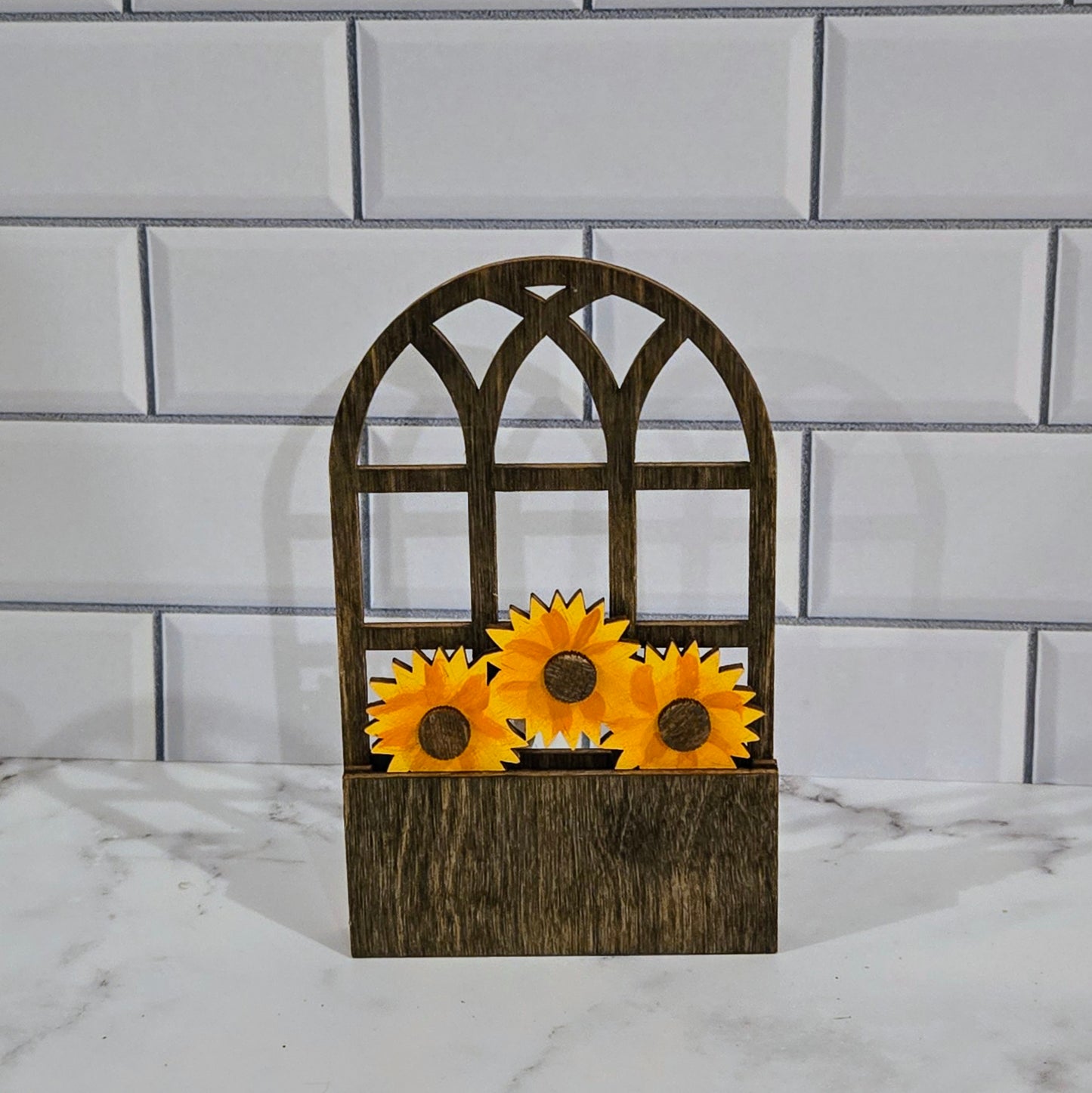 Sunflower Tiered Tray Pieces