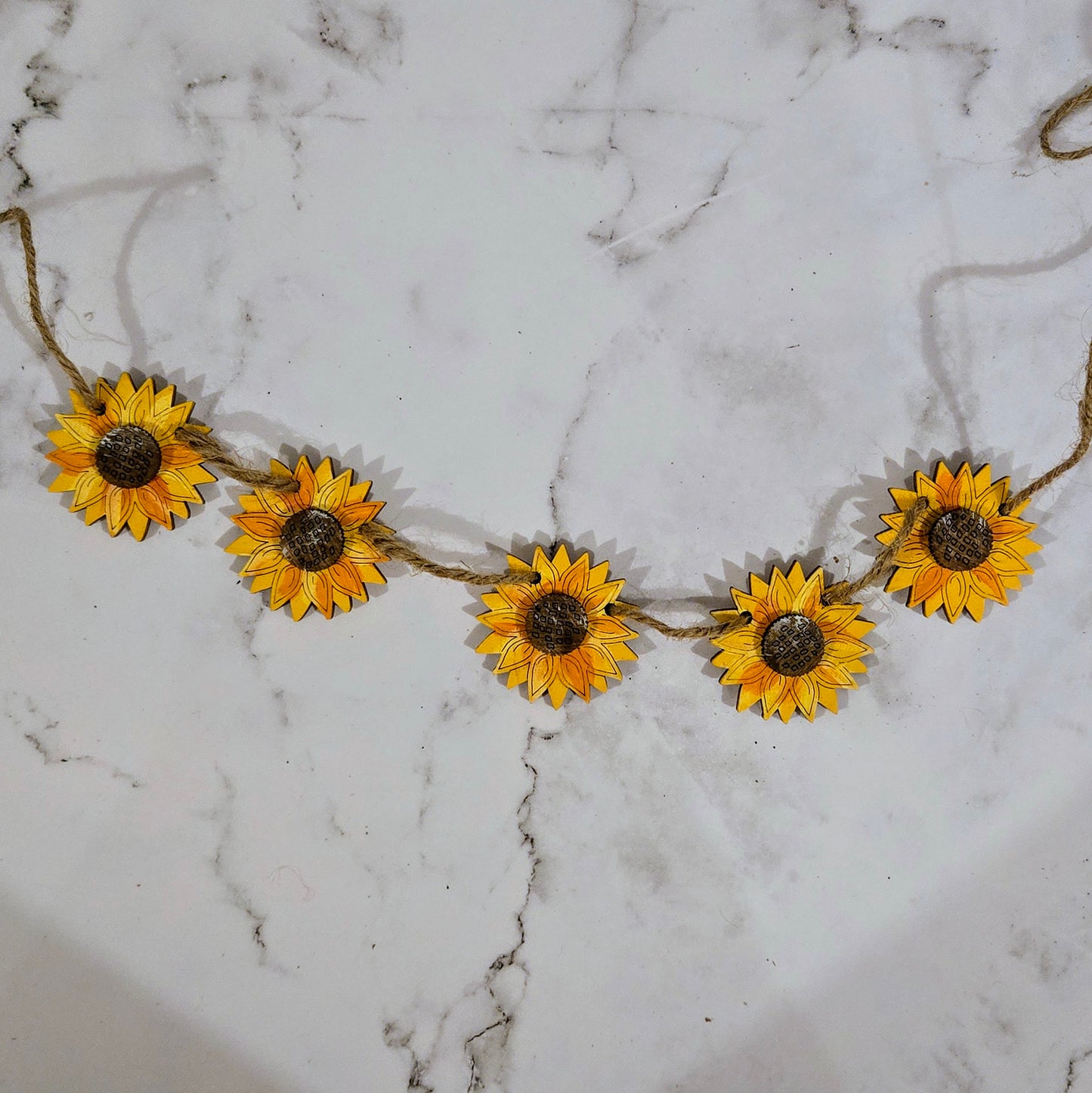 Sunflower Tiered Tray Pieces