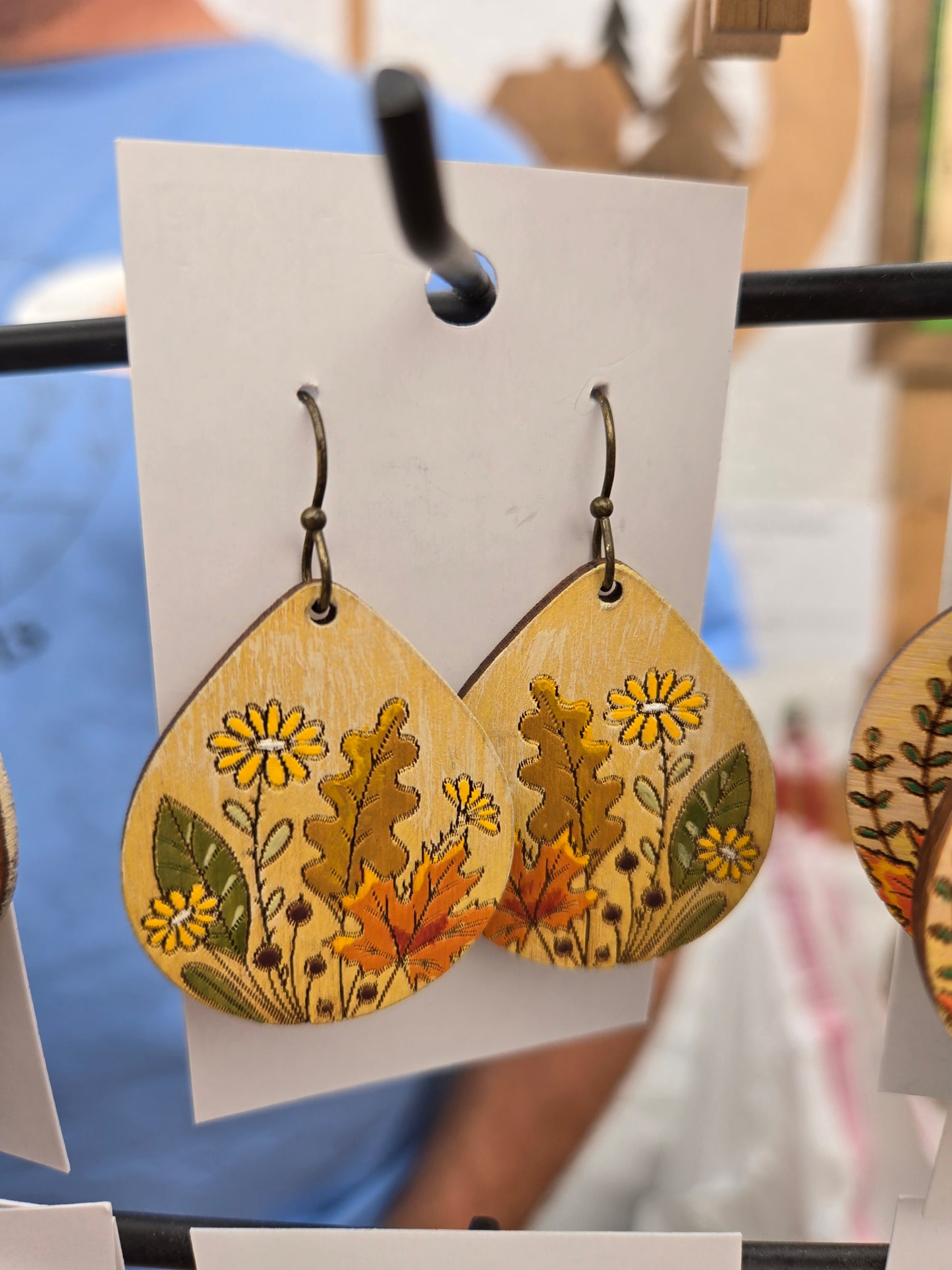 Fall Leaves Dangle Earrings