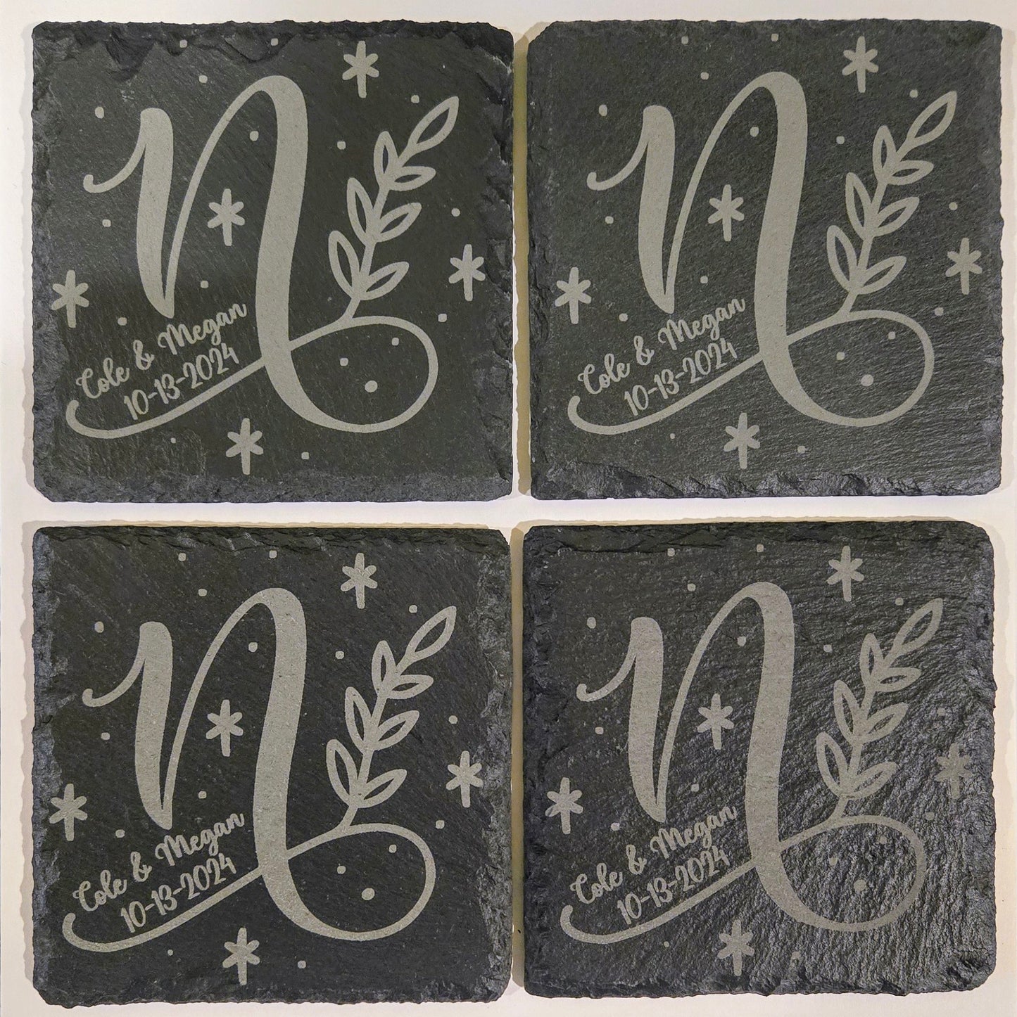 Custom Slate Coasters