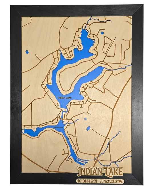 Indian Lake Map
