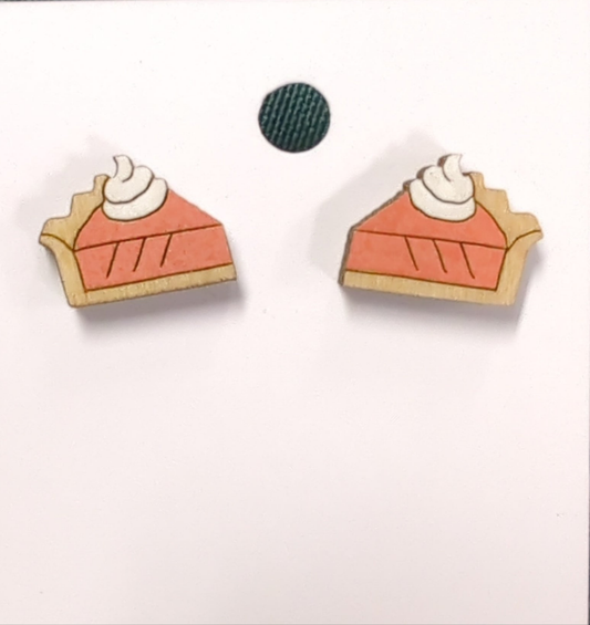 Pumpkin Pie Stud Earrings