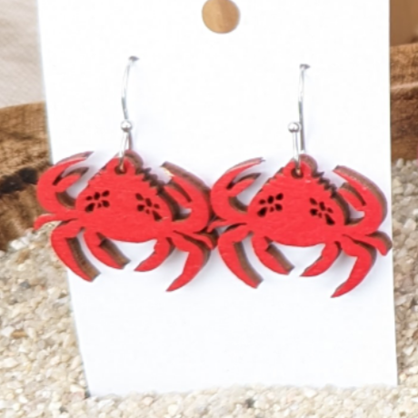 Crab Earrings