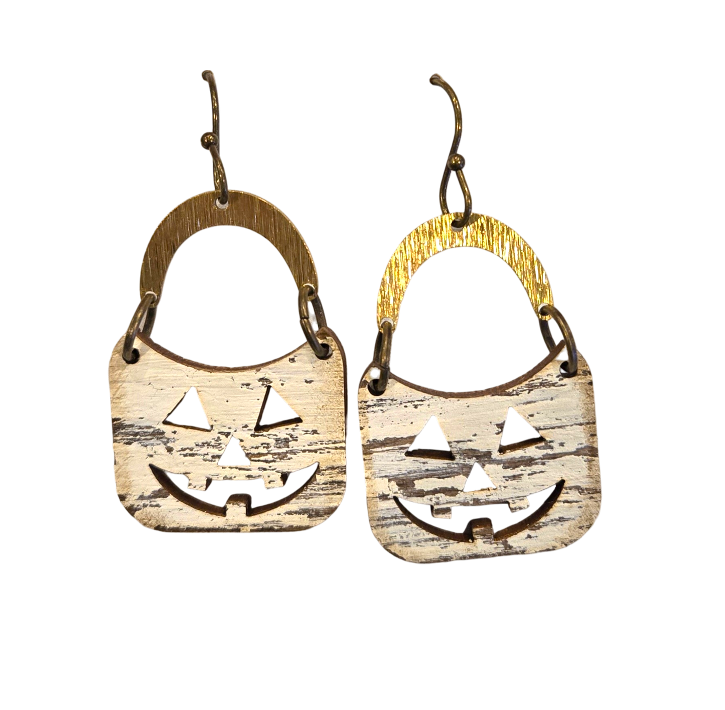 Jack O Lantern Dangle Earrings