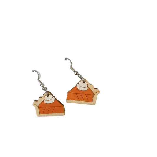 Pumpkin Pie Dangle Earrings