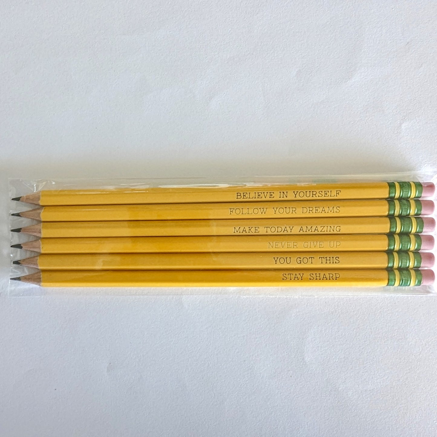 Personalized Yellow Pencils