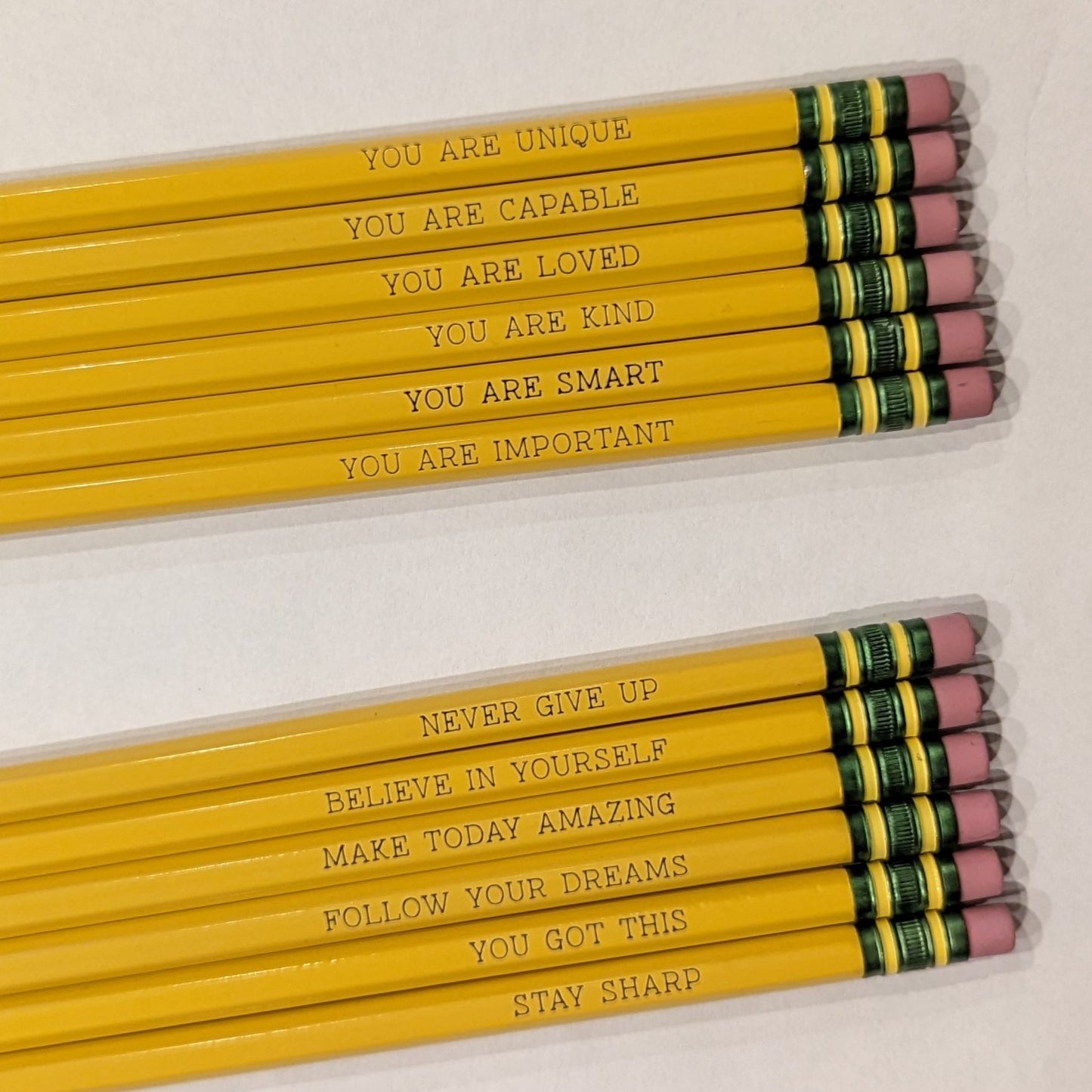 Personalized Yellow Pencils