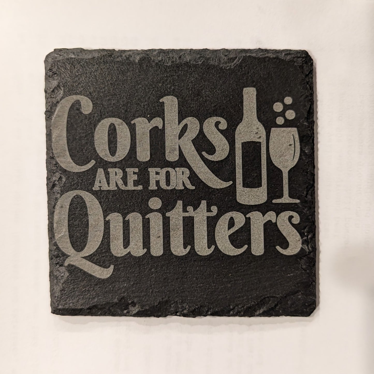 Adult Beverage Slate Coasters