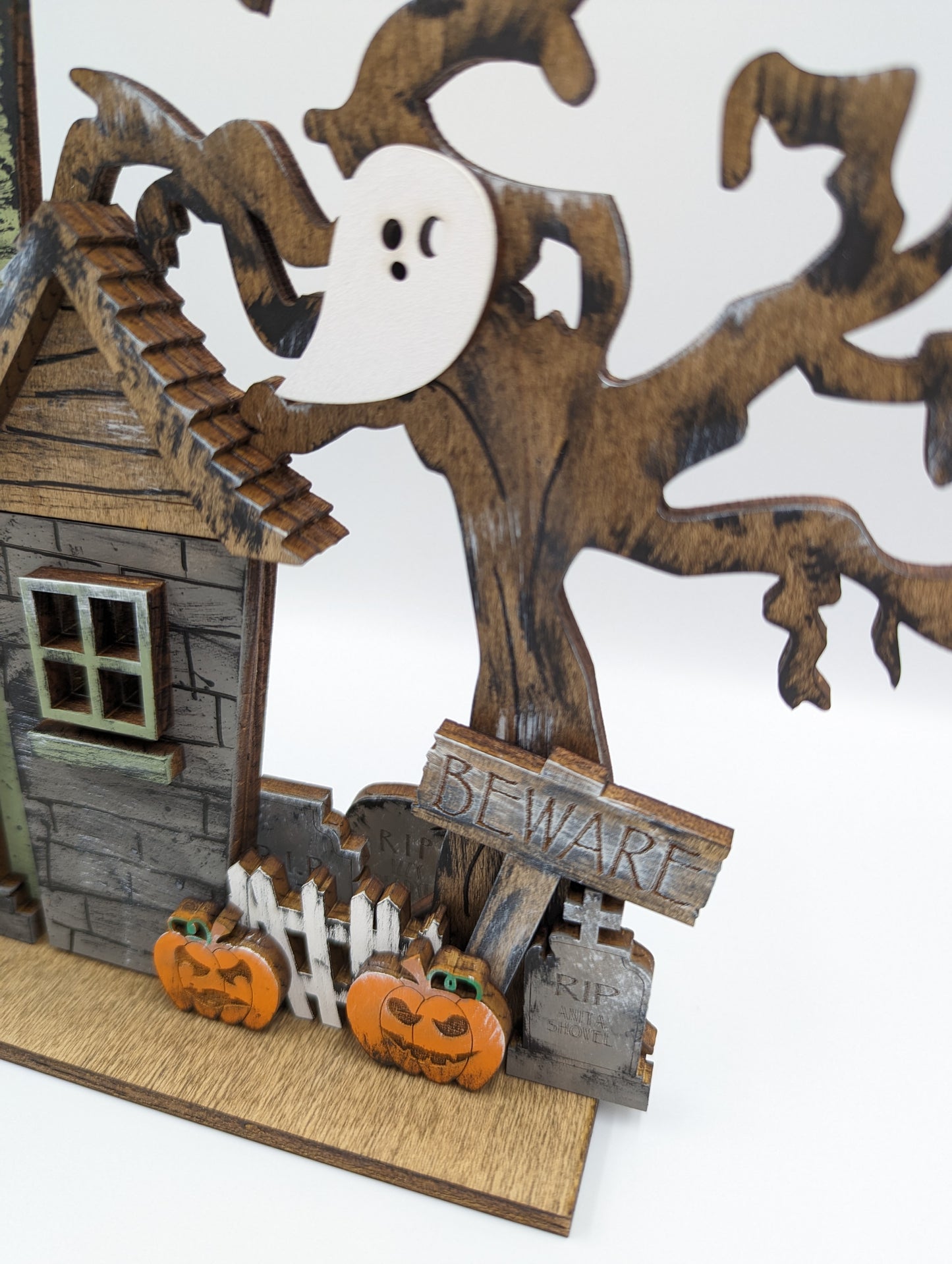 Haunted House Tabletop Display