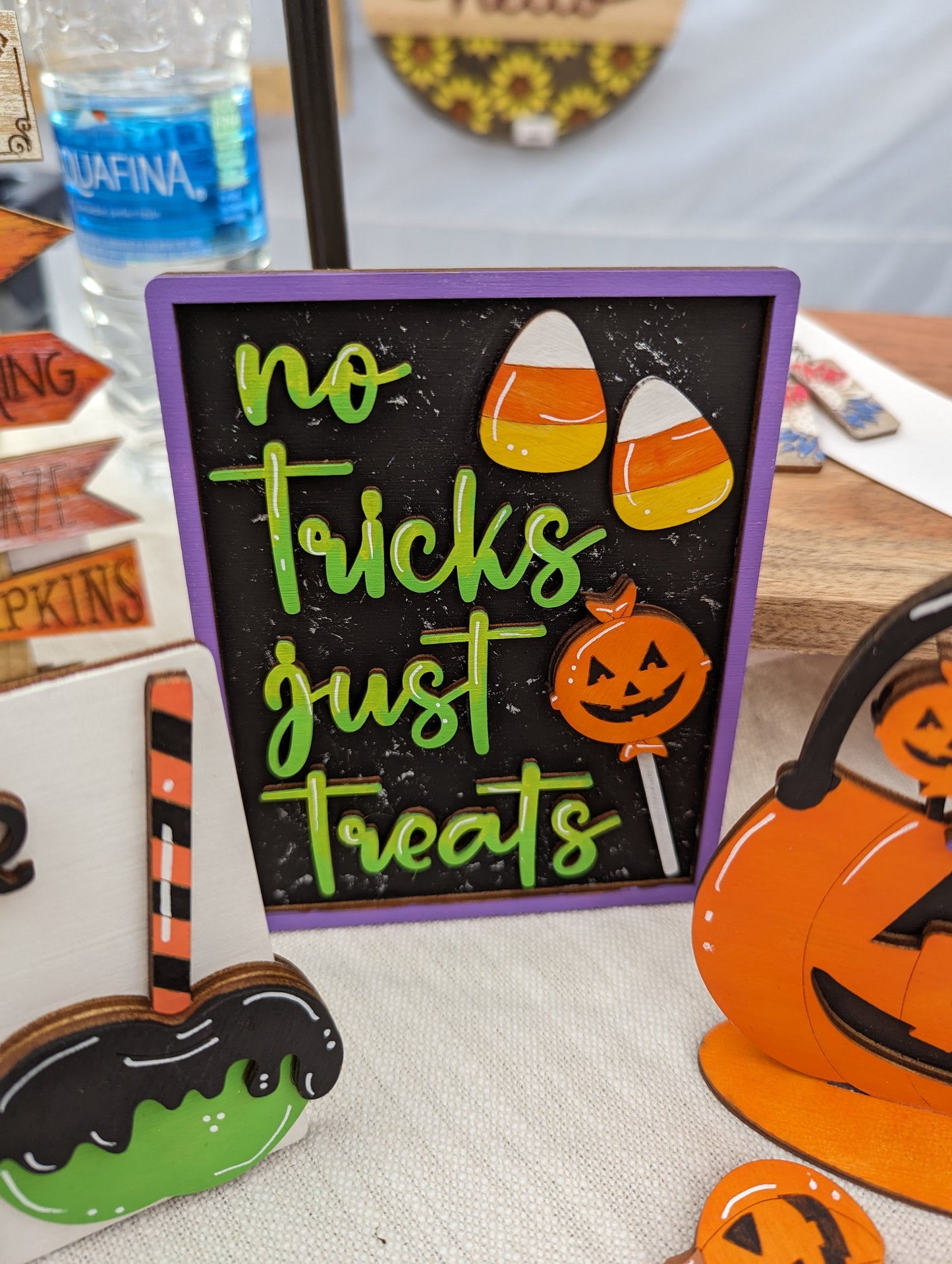 Halloween Candy Tiered Tray Pieces