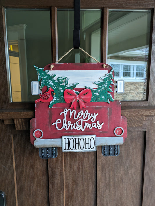 Christmas Truck Sign