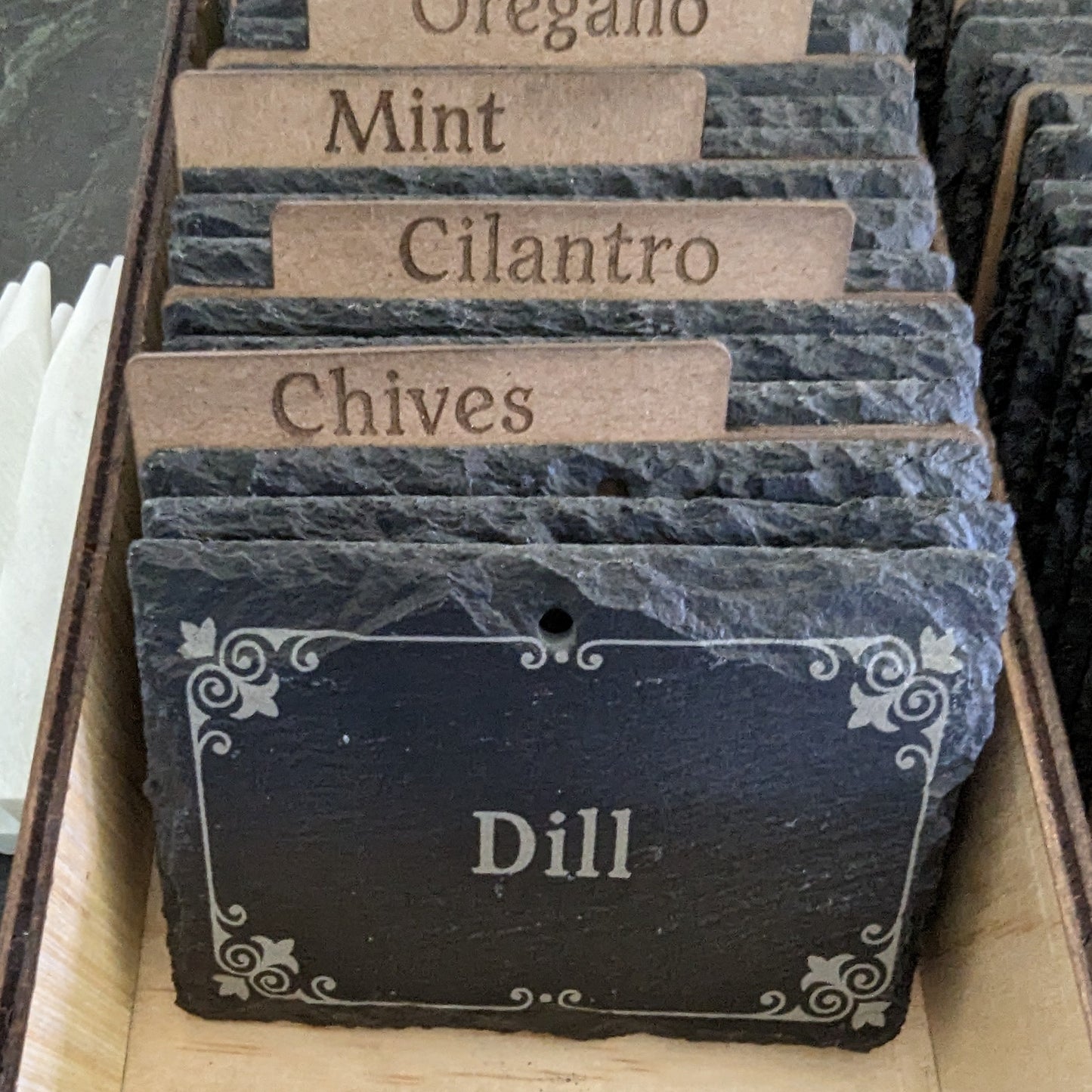 Slate Garden Markers