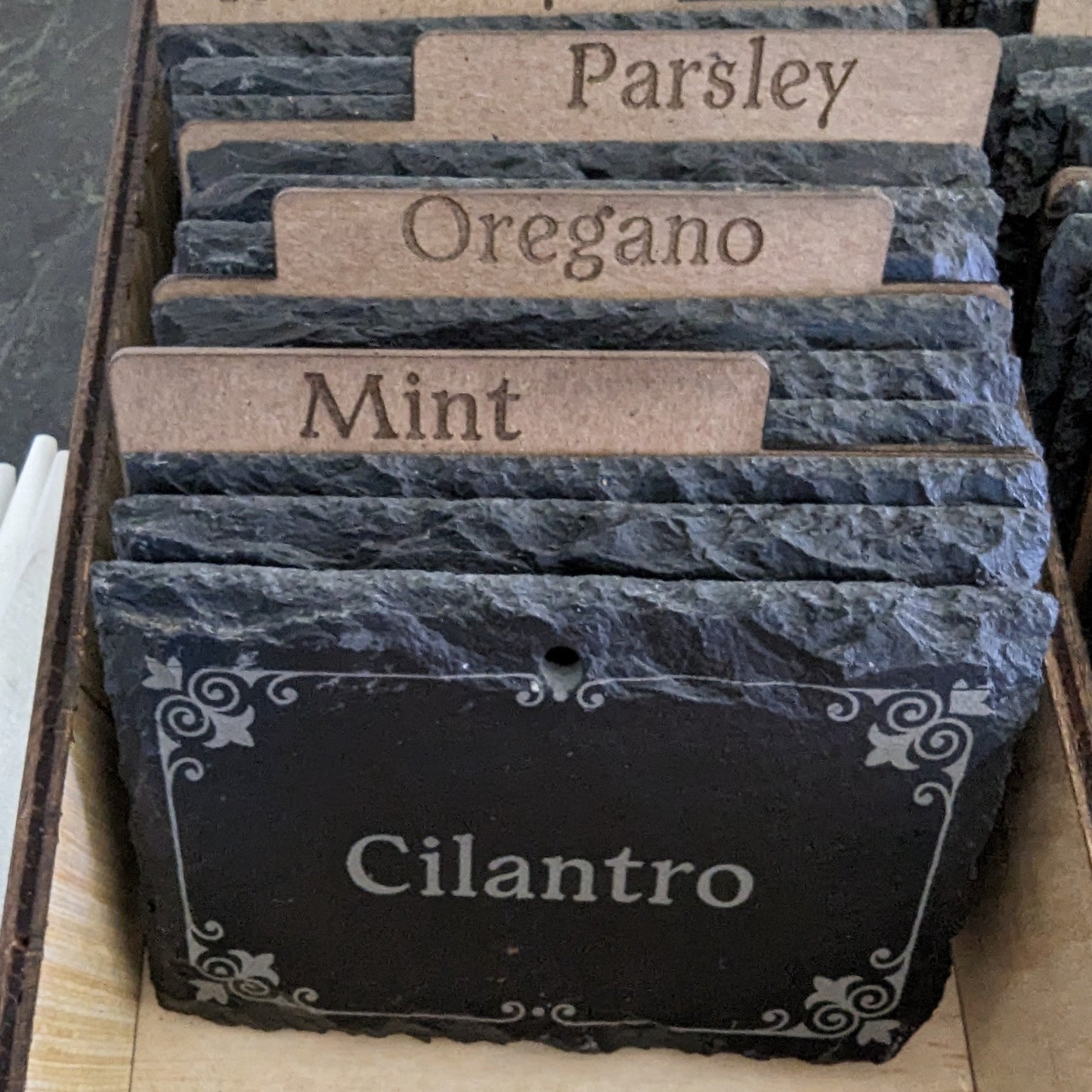 Slate Garden Markers