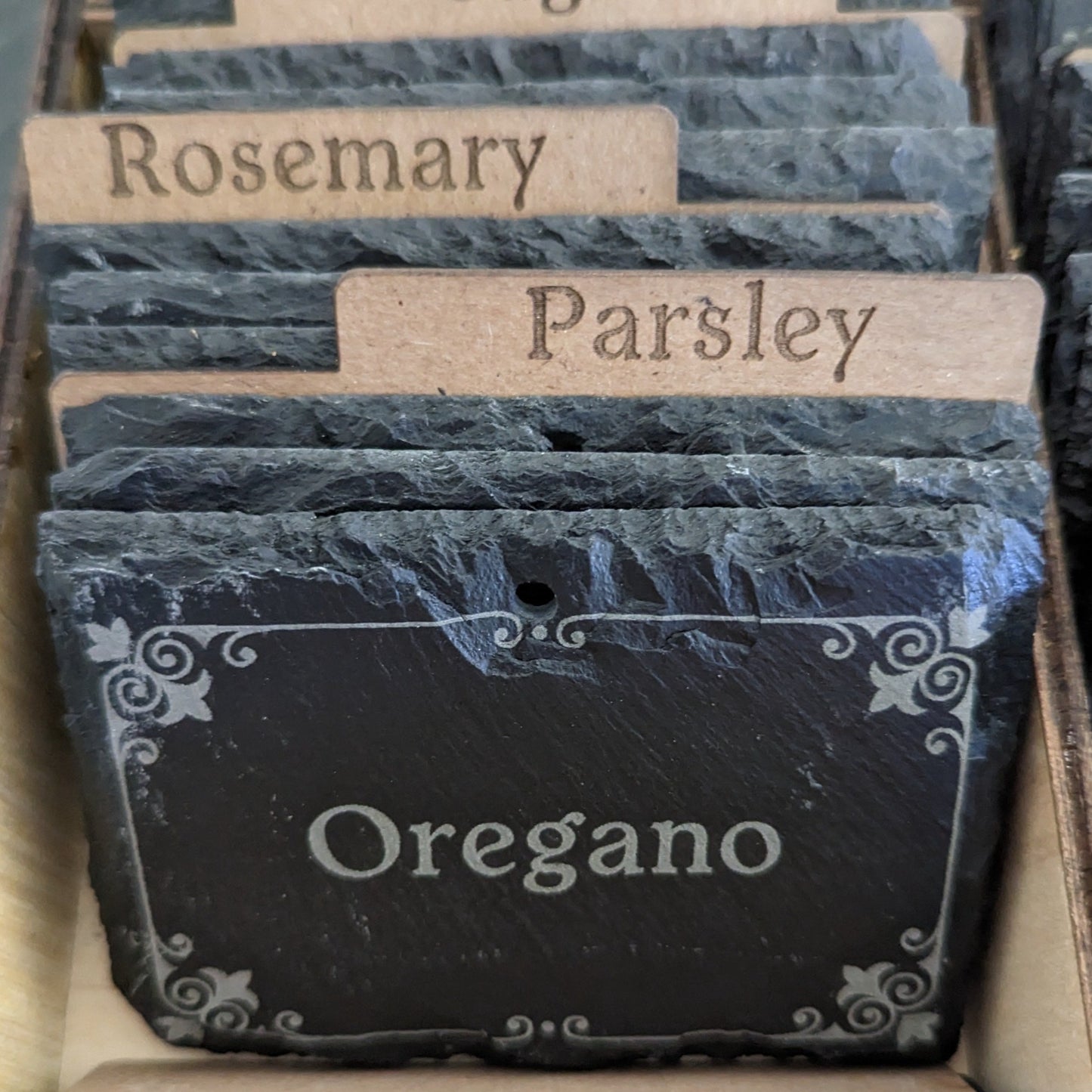 Slate Garden Markers