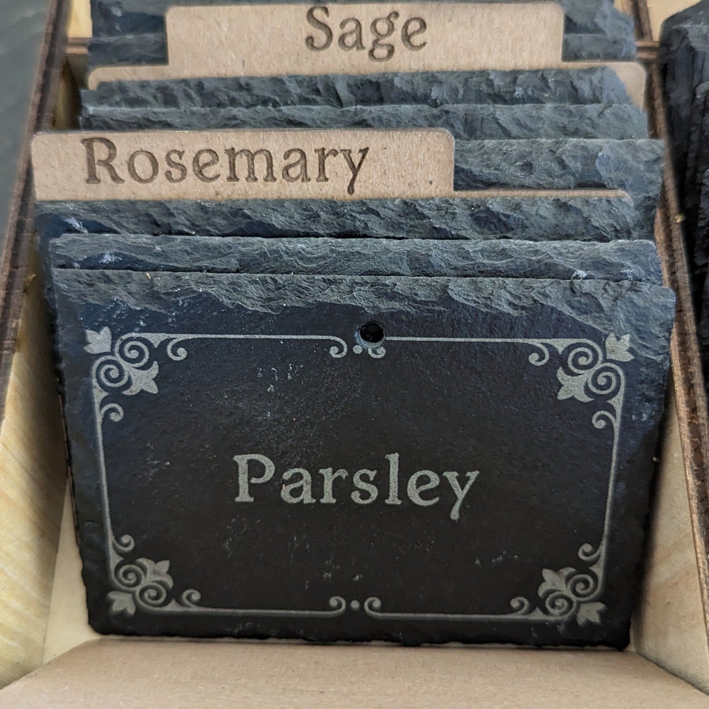 Slate Garden Markers