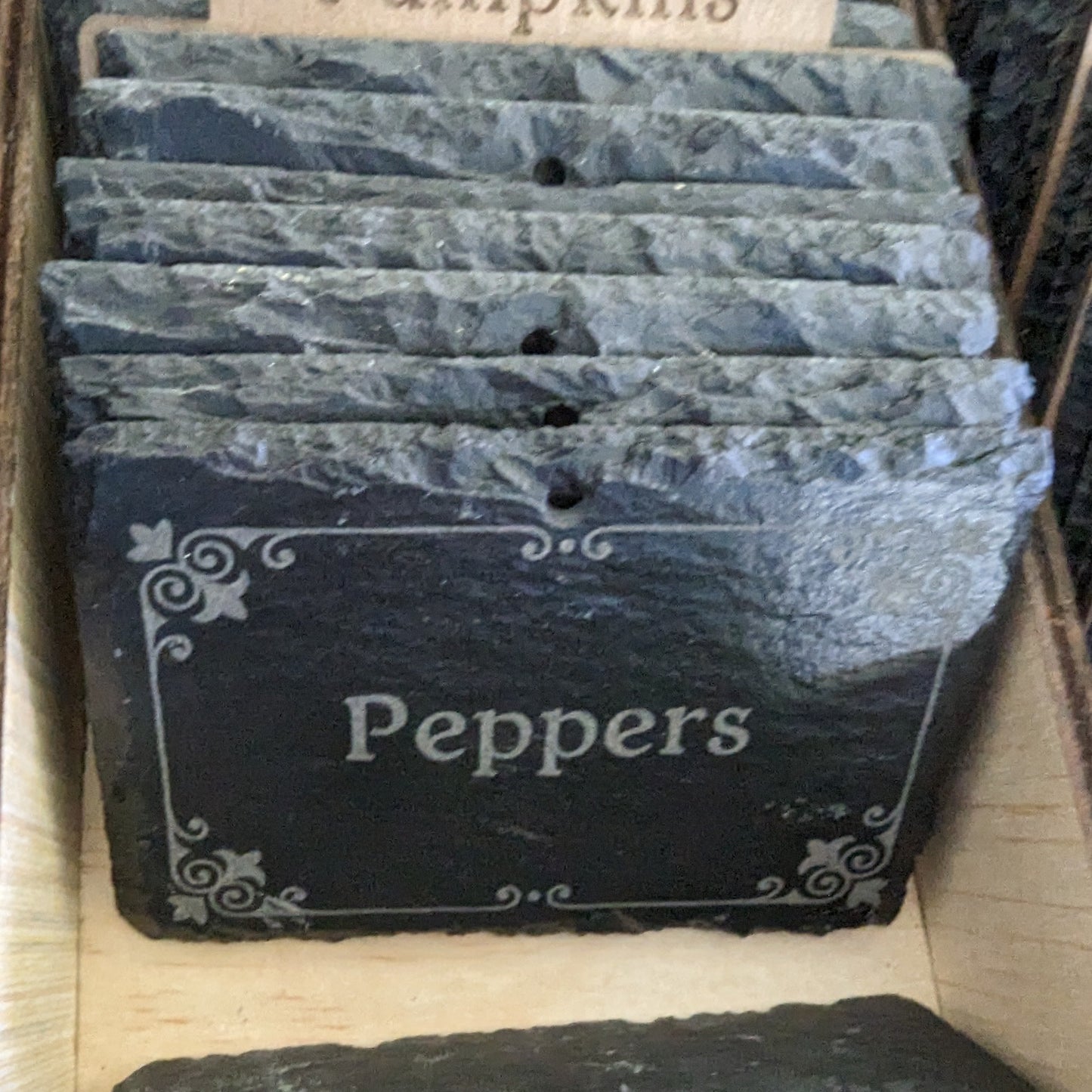 Slate Garden Markers