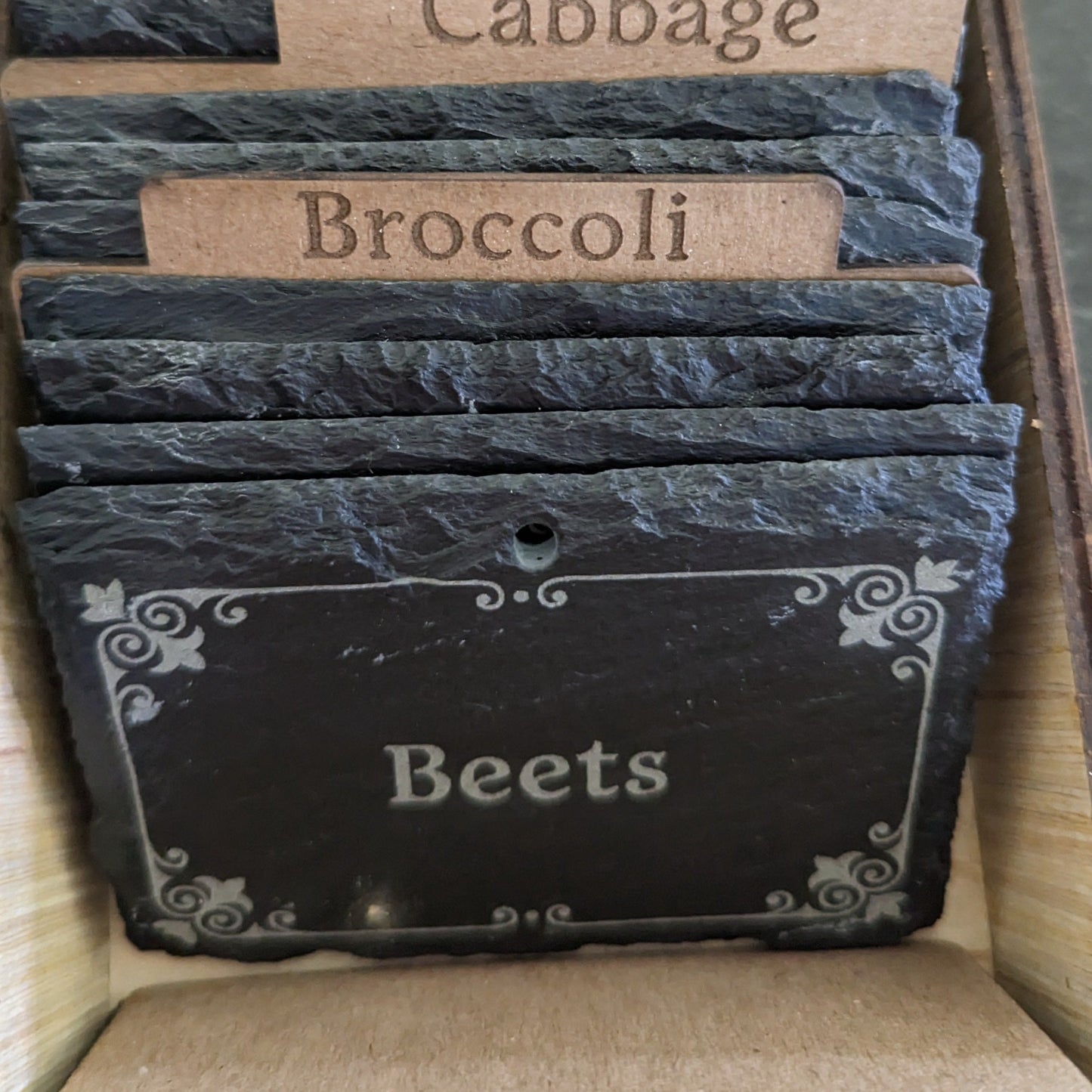 Slate Garden Markers