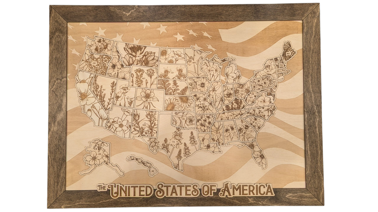 USA States Travel Map