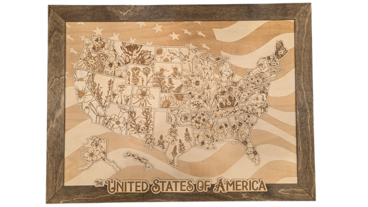 USA States Travel Map