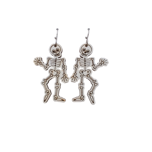 Skeleton Dangle Earrings