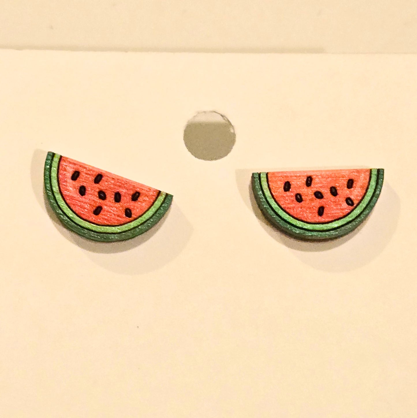 Watermelon Stud Earrings