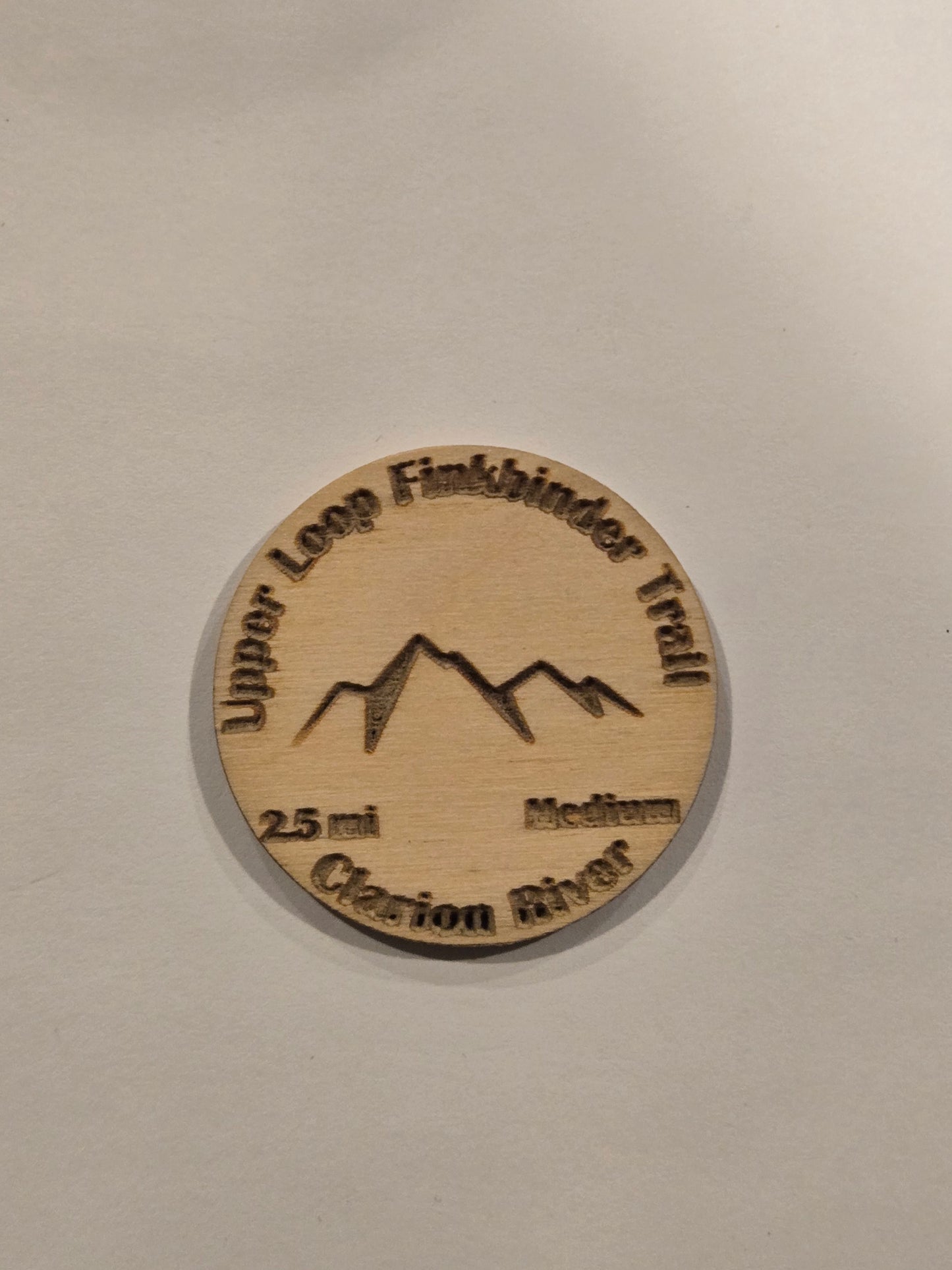 Hiking Trail Token, Clear Creek State Park