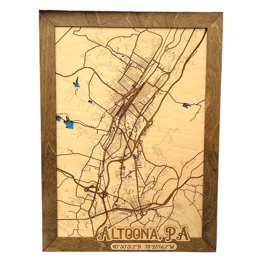 Altoona PA Map