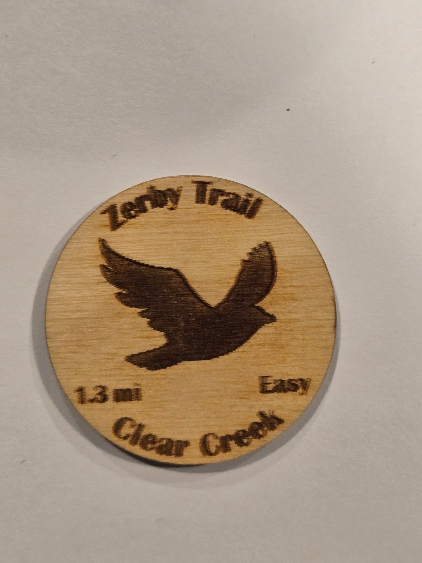 Hiking Trail Token, Clear Creek State Park