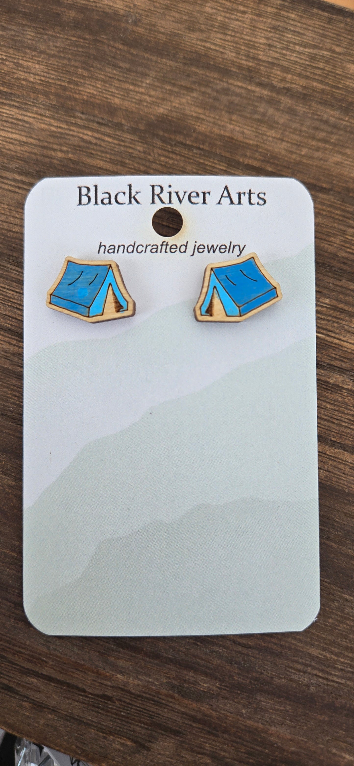 Tent Stud Earrings