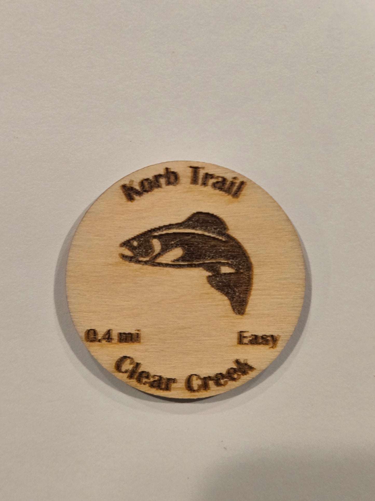 Hiking Trail Token, Clear Creek State Park