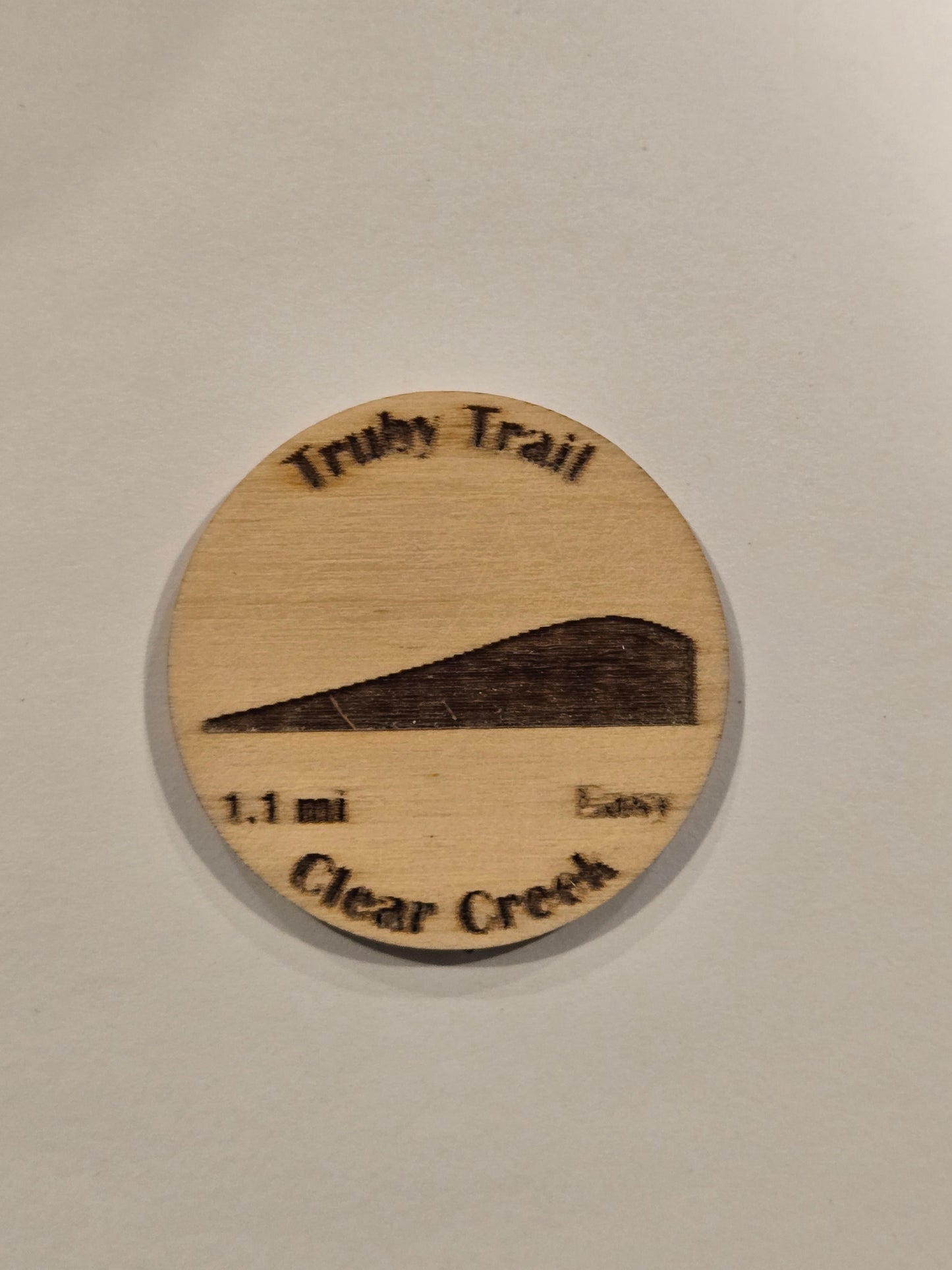 Hiking Trail Token, Clear Creek State Park