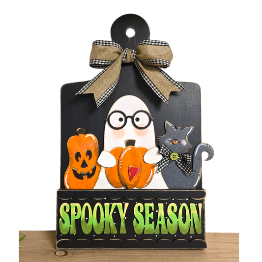 Spooky Season Breadboard Tabletop Display