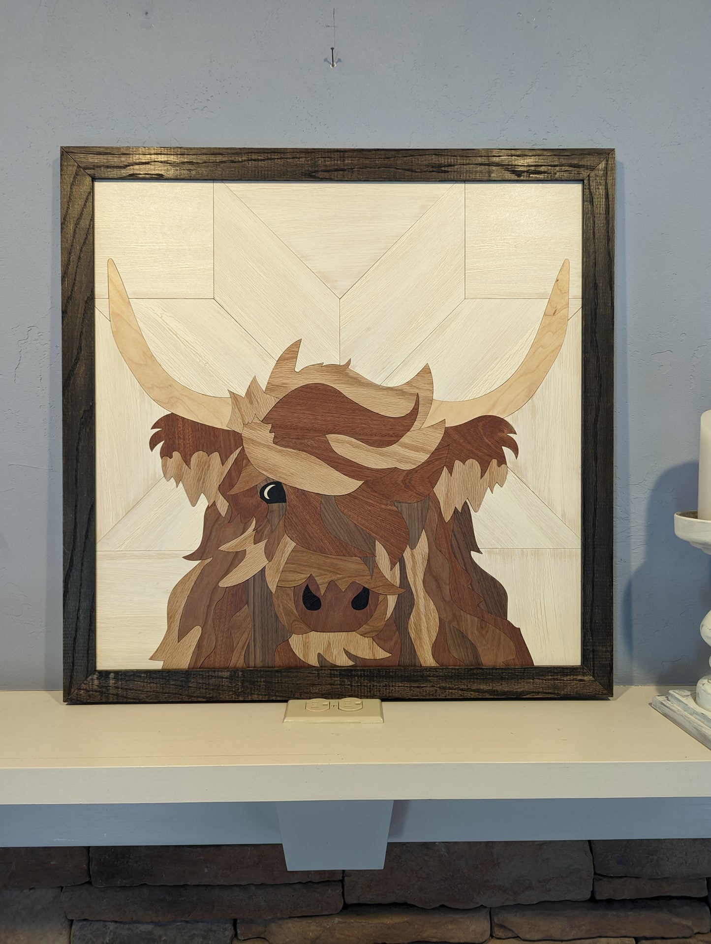 Highland Cow 24" Quilt