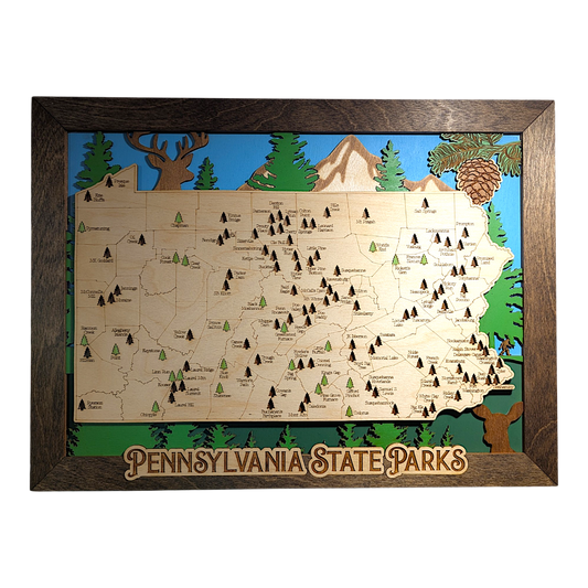 Pennsylvania State Park Map