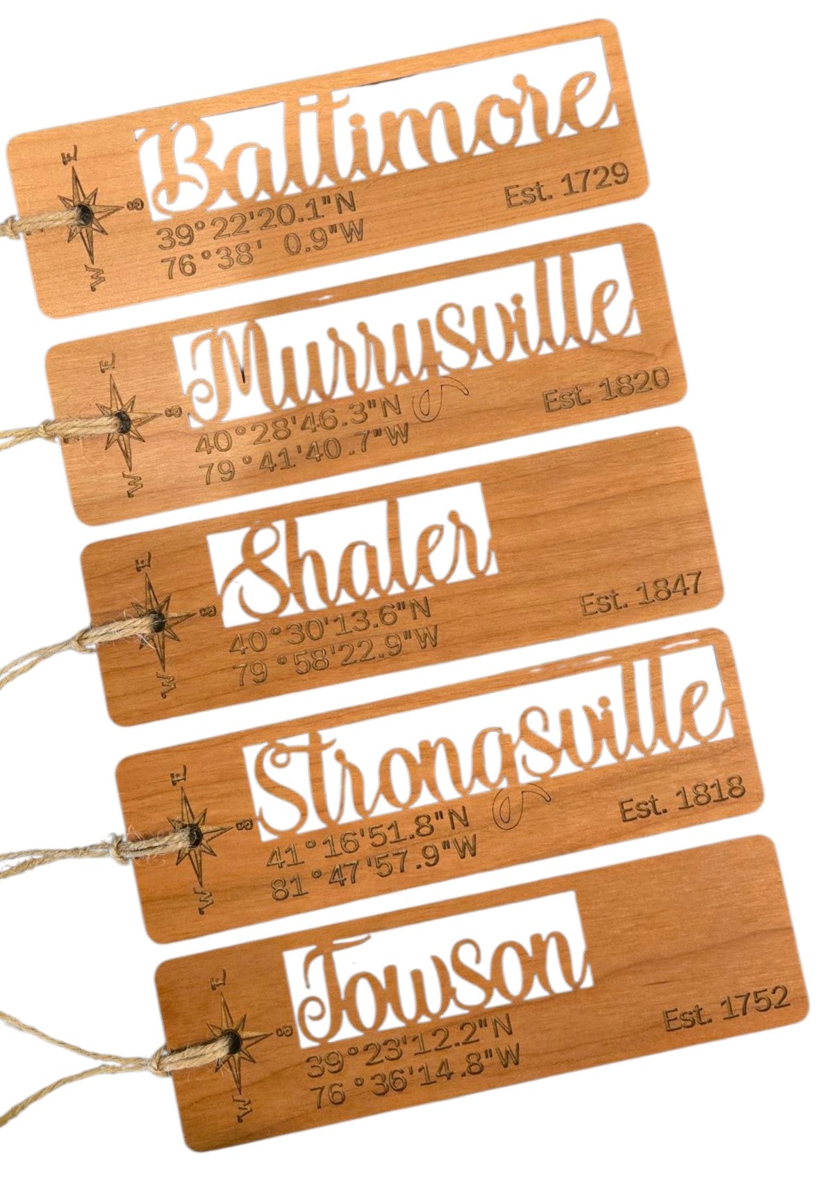Wood Bookmark