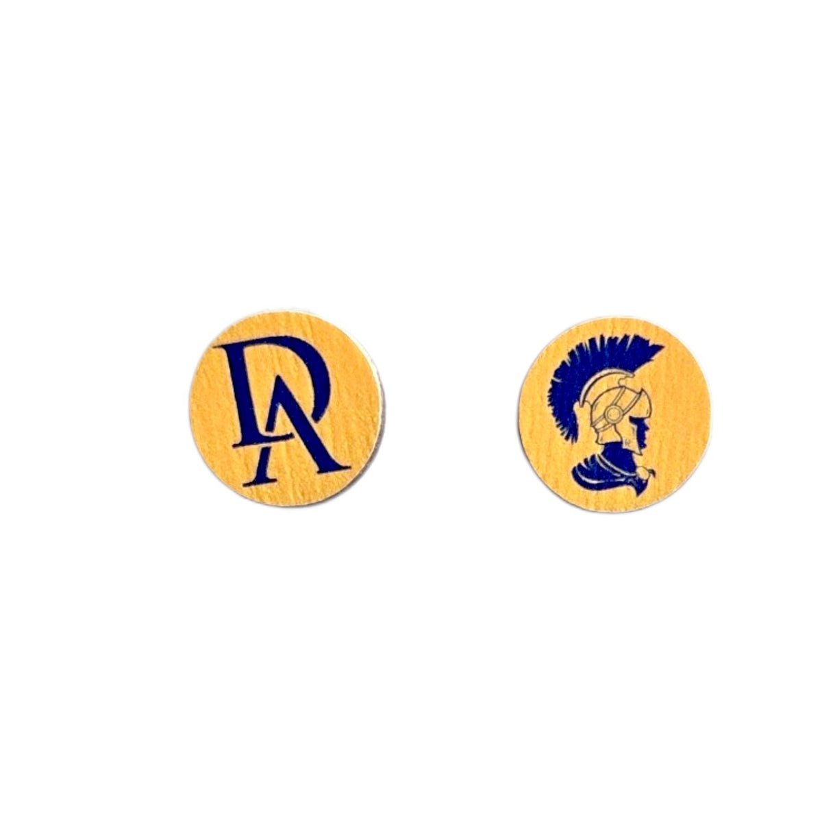 Derry Area School District Trojans Earrings