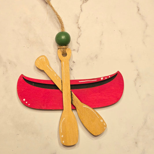 Canoe Ornament