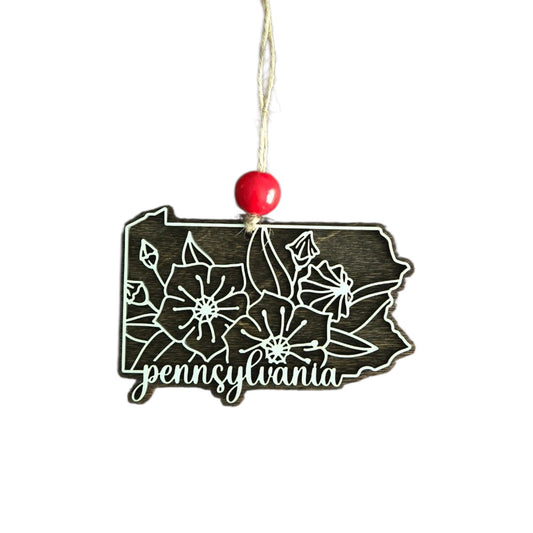 Pennsylvania Mt. Laurel Ornament
