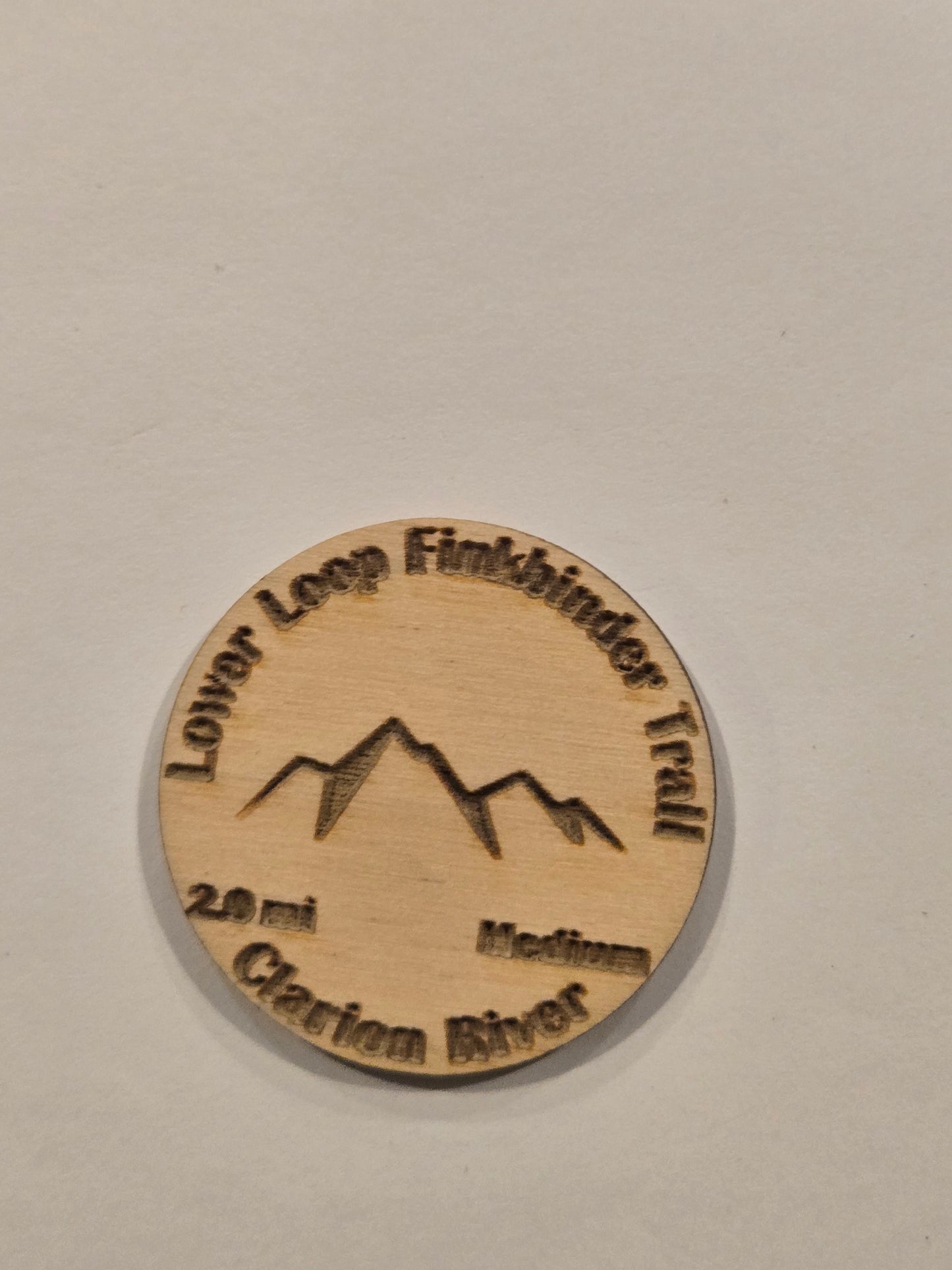 Hiking Trail Token, Clear Creek State Park