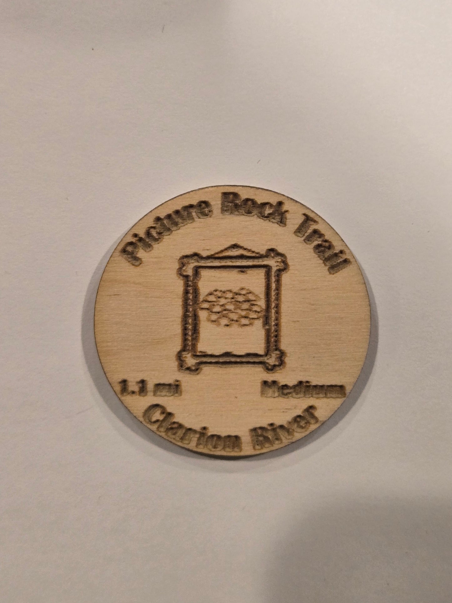 Hiking Trail Token, Clear Creek State Park