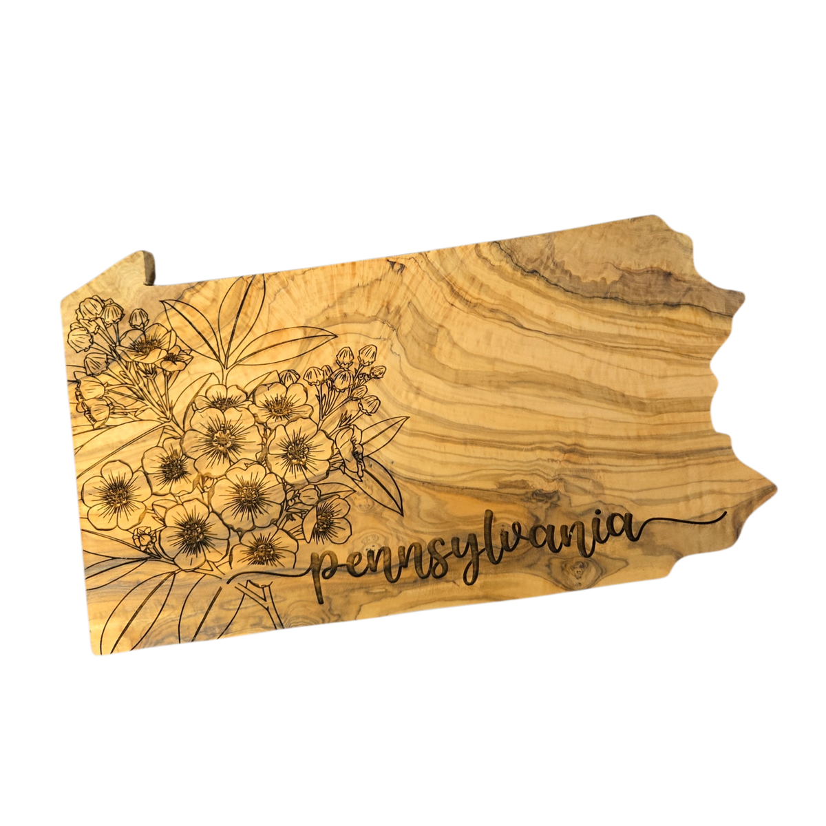 Pennsylvania Olive Wood Cutting Board