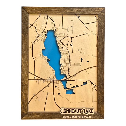 Conneaut Lake PA Map