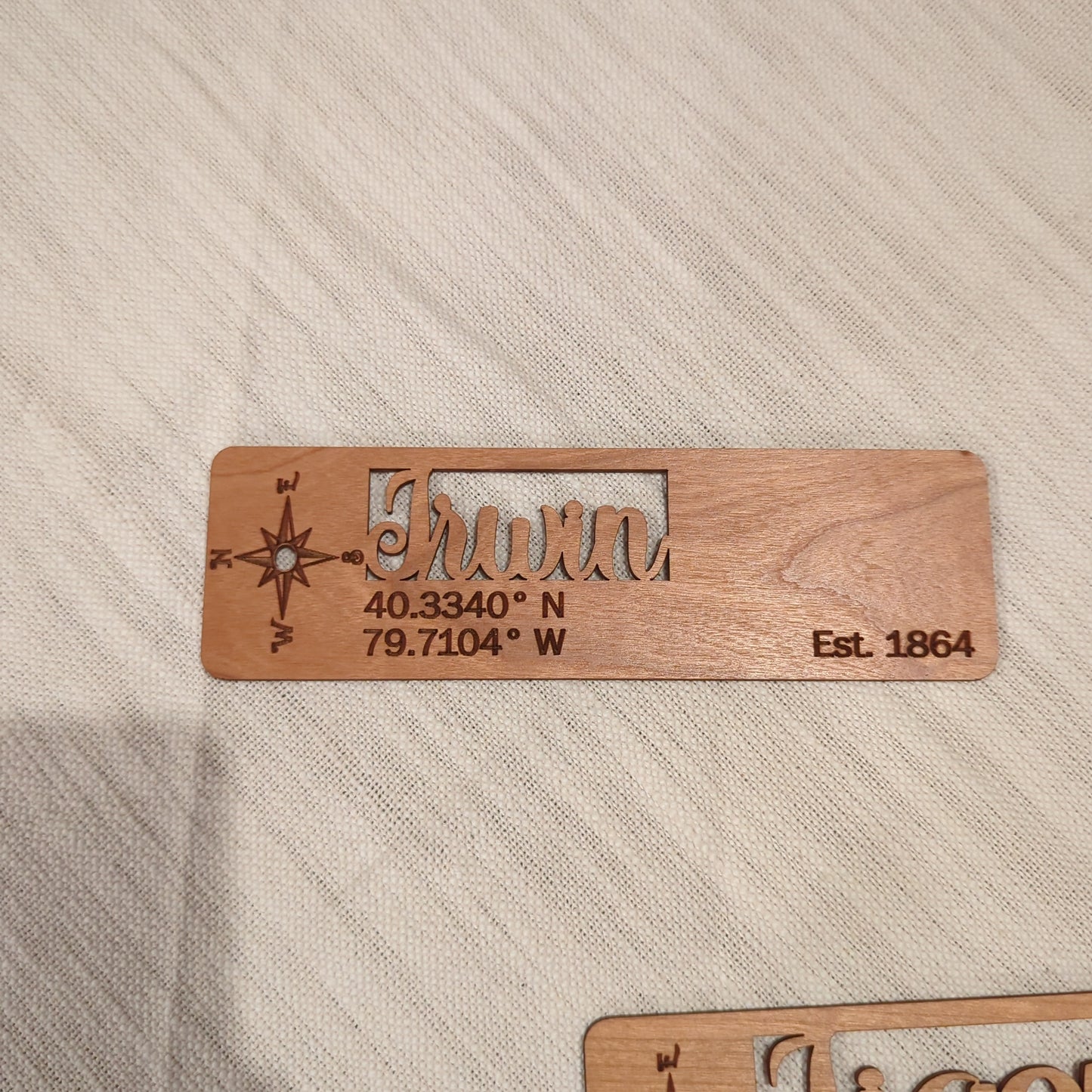 Wood Bookmark