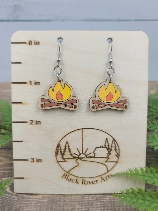 Campfire Dangle Earrings