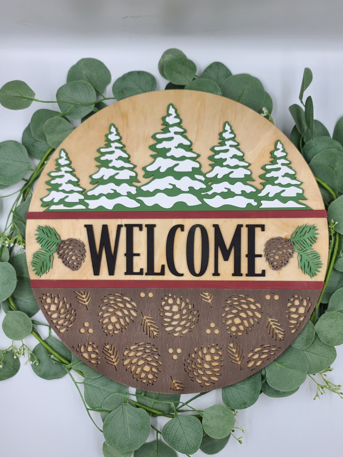 Welcome Pinecone Round