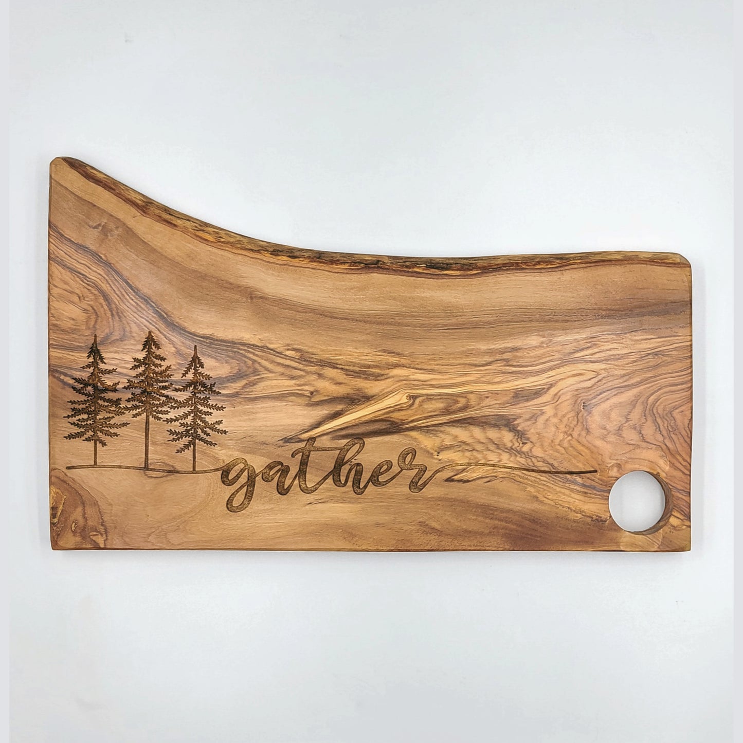 Gather Cutting Board, Olive Wood, Charcuterie Board