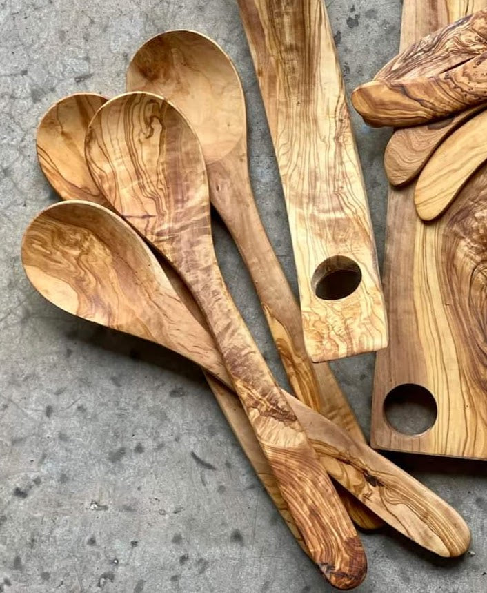 13" Olive Spoon