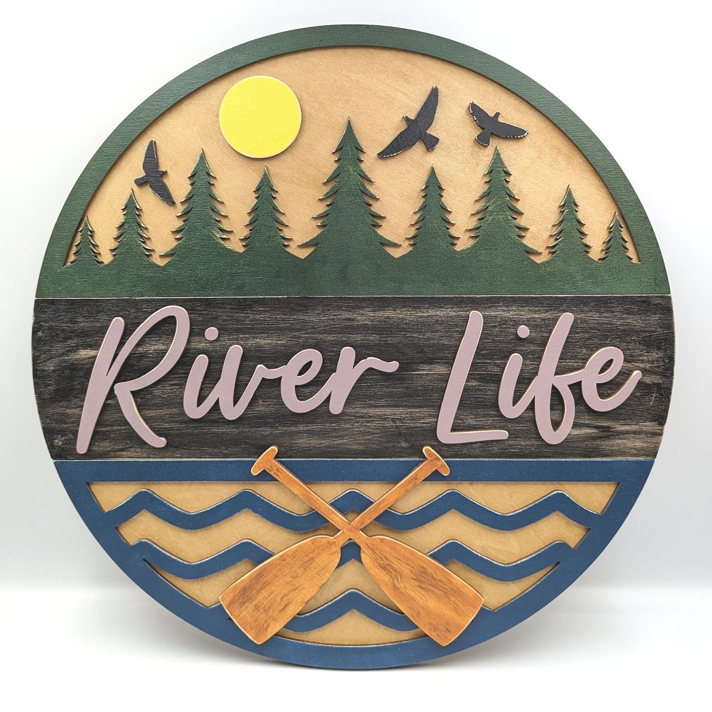 River Life, 15" Round